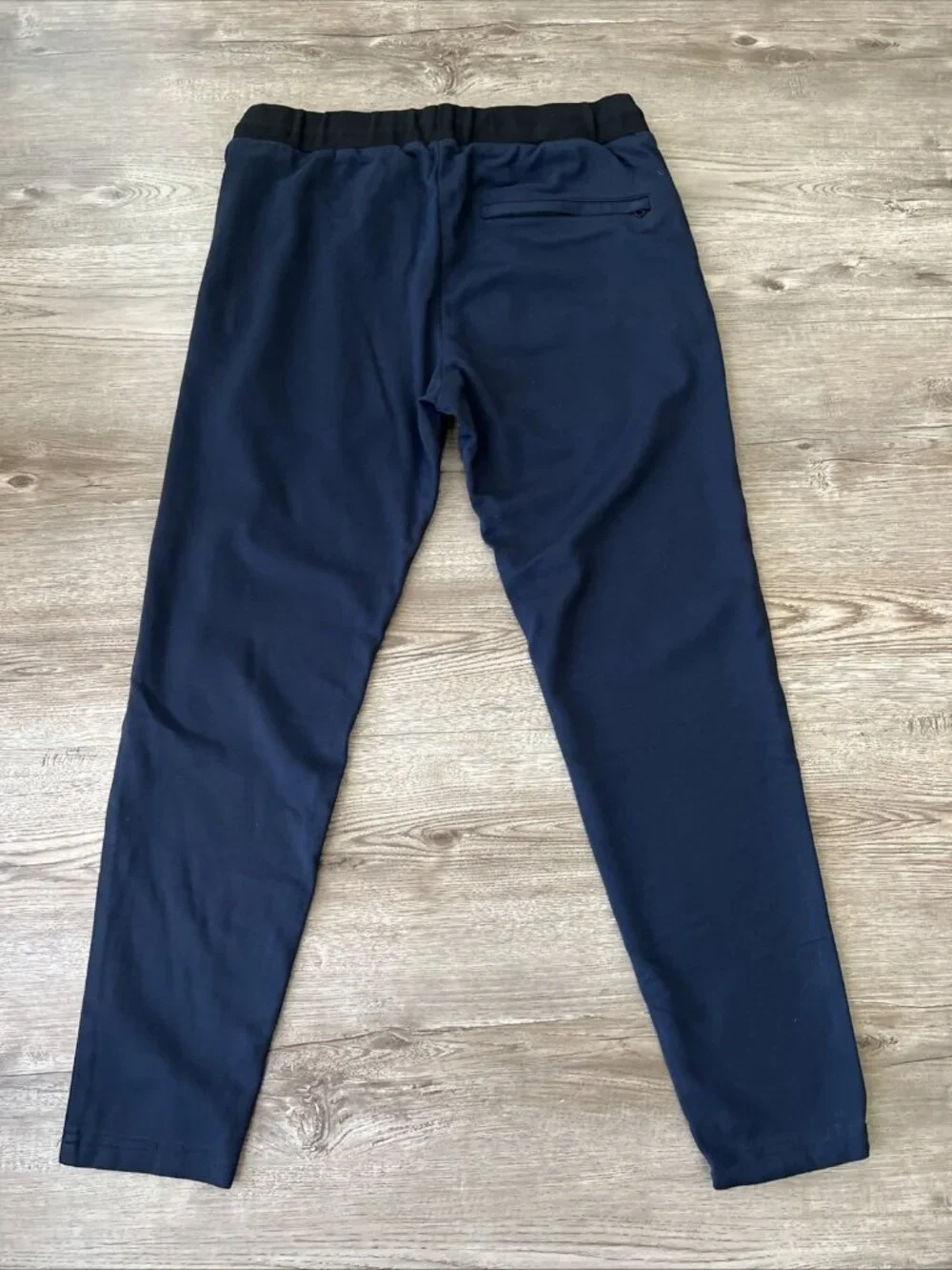 Theory Demir Plinth Tech Knit Jogger Pants Mens XS Blue Tapered Athleisure